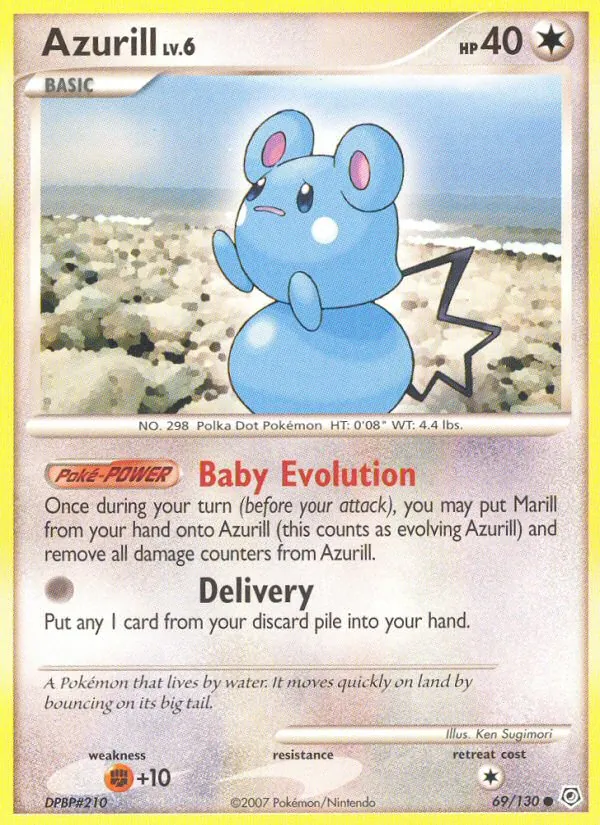 Azurill card