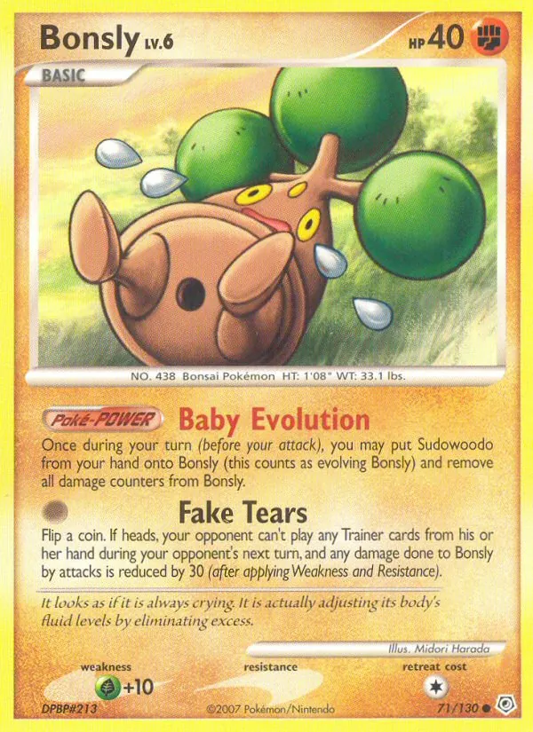 Bonsly card
