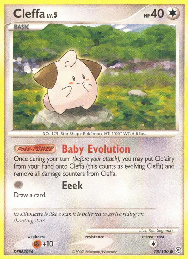 Cleffa card