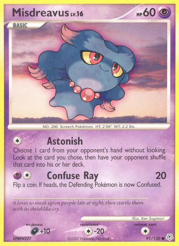 Misdreavus card
