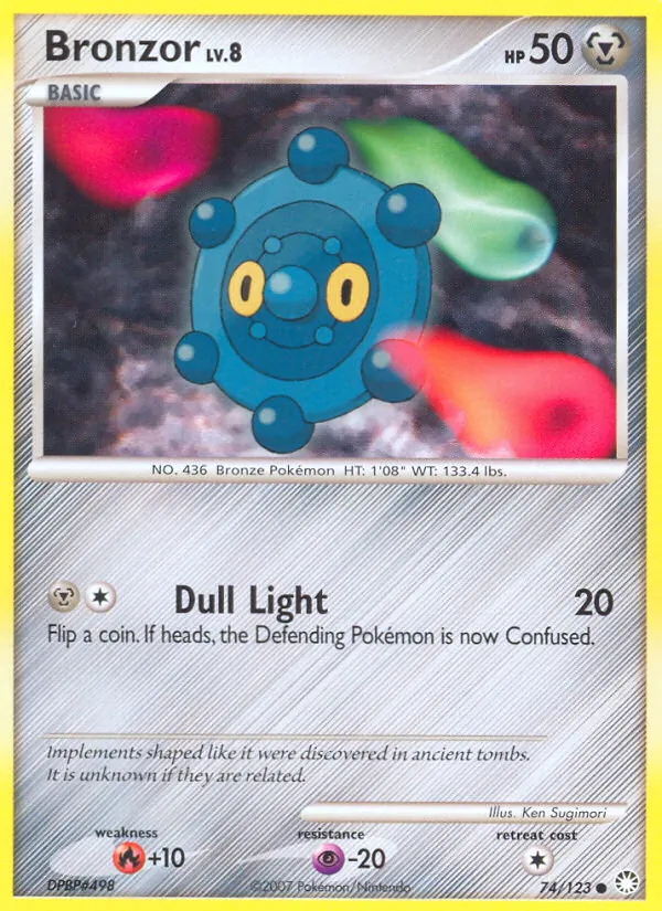Bronzor card