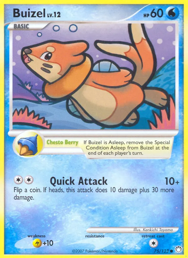 Buizel card