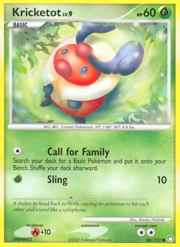 Kricketot card