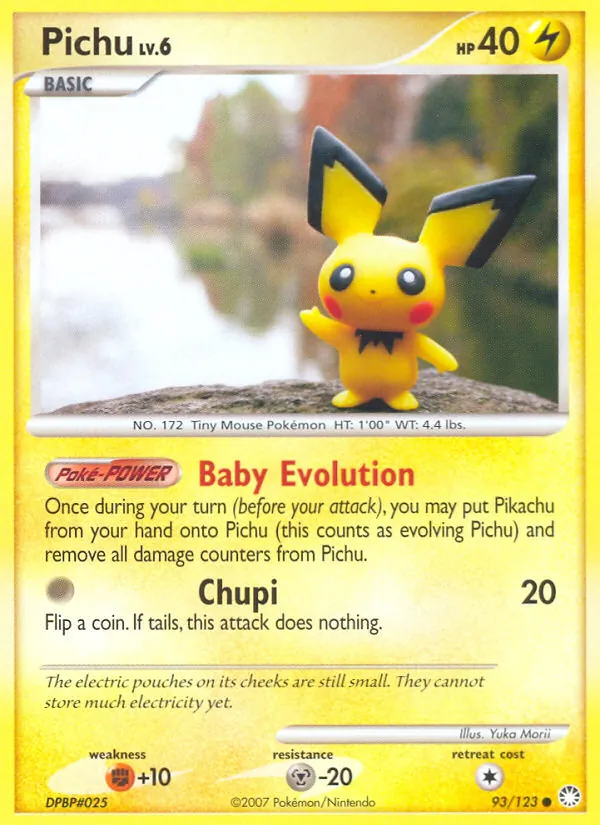 Pichu card