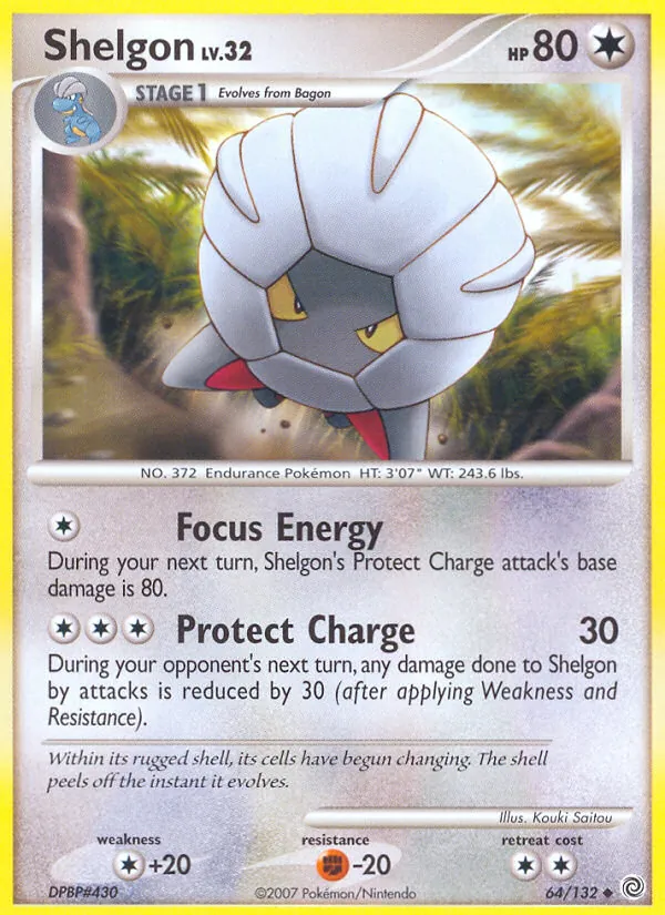Shelgon card
