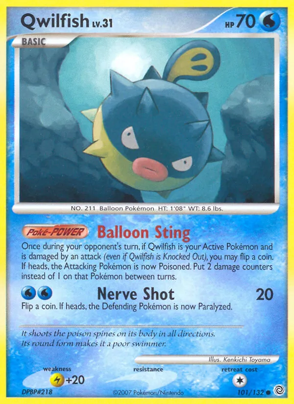 Qwilfish card