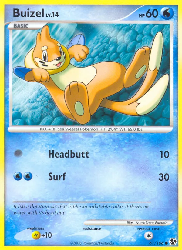 Buizel card