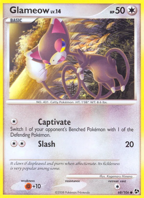 Glameow card