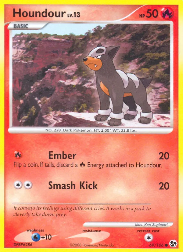 Houndour card