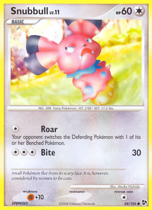 Snubbull card