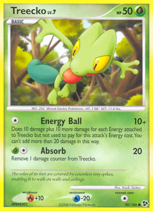 Treecko card