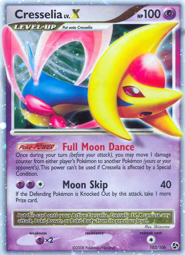 Cresselia card