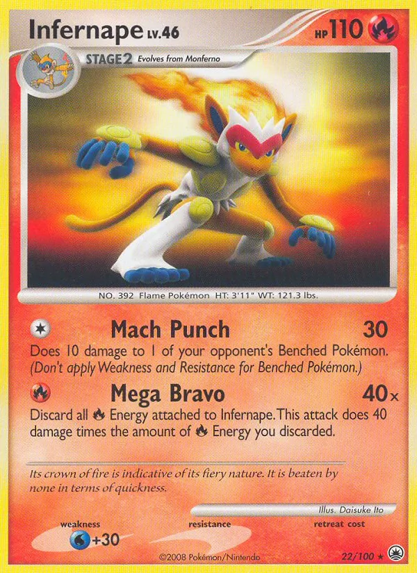 Infernape card
