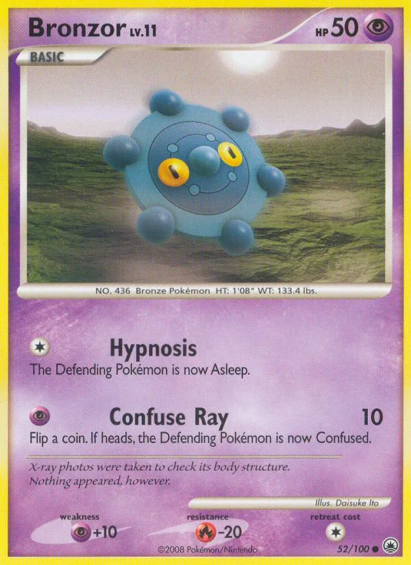 Bronzor card