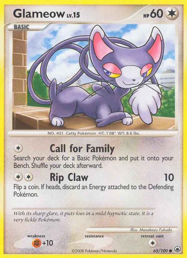 Glameow card