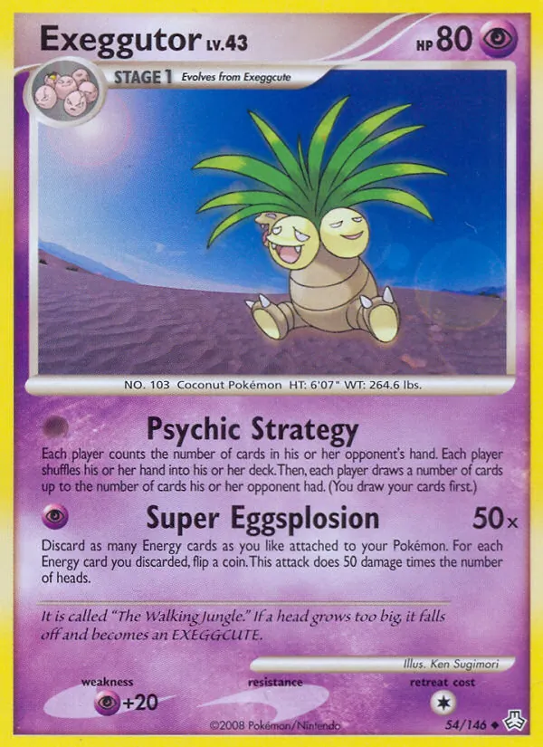 Exeggutor card
