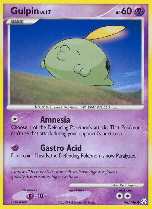 Gulpin card