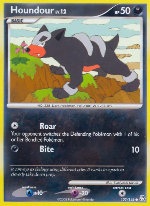 Houndour card