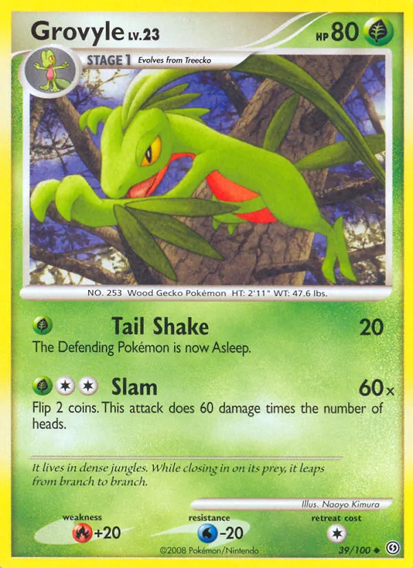 Grovyle card