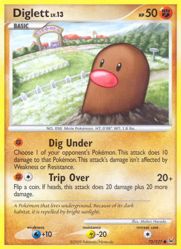 Diglett card