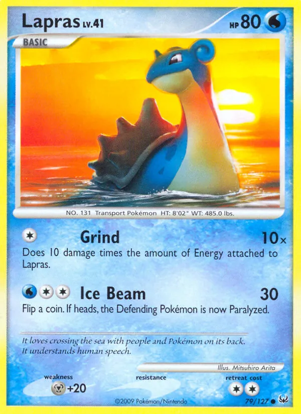 Lapras card