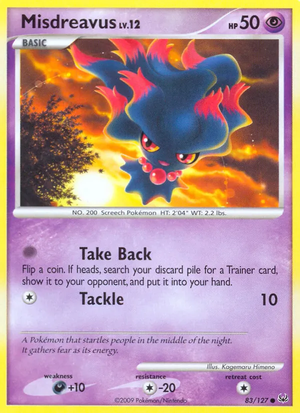 Misdreavus card