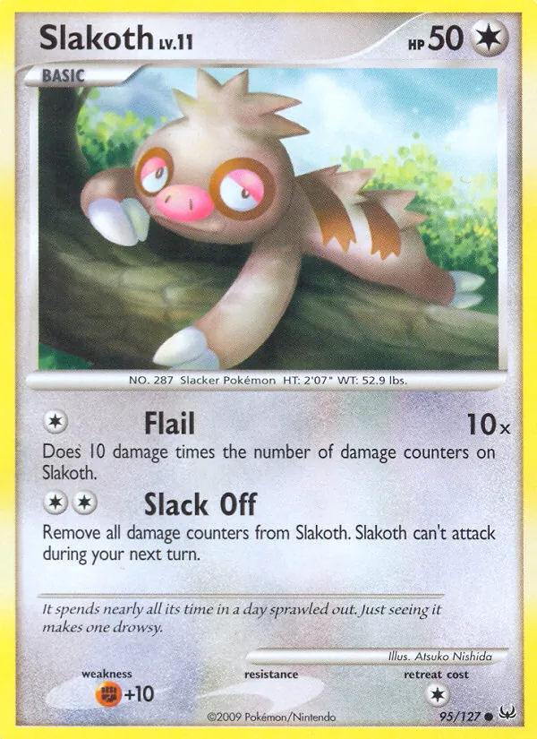 Slakoth card