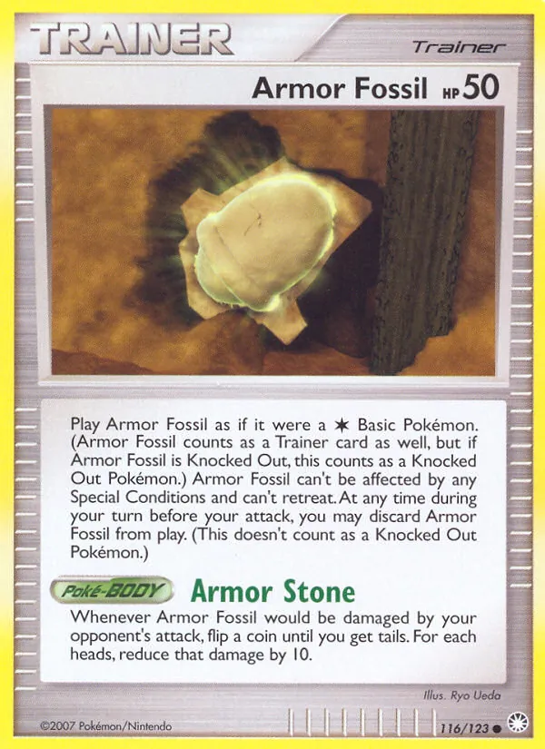 Armor Fossil card