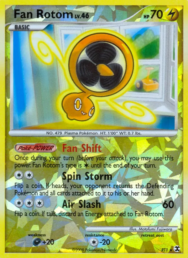 Fan Rotom card