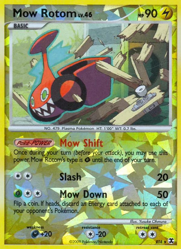 Mow Rotom card