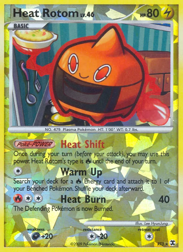 Heat Rotom card