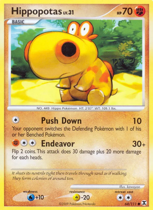 Hippopotas card