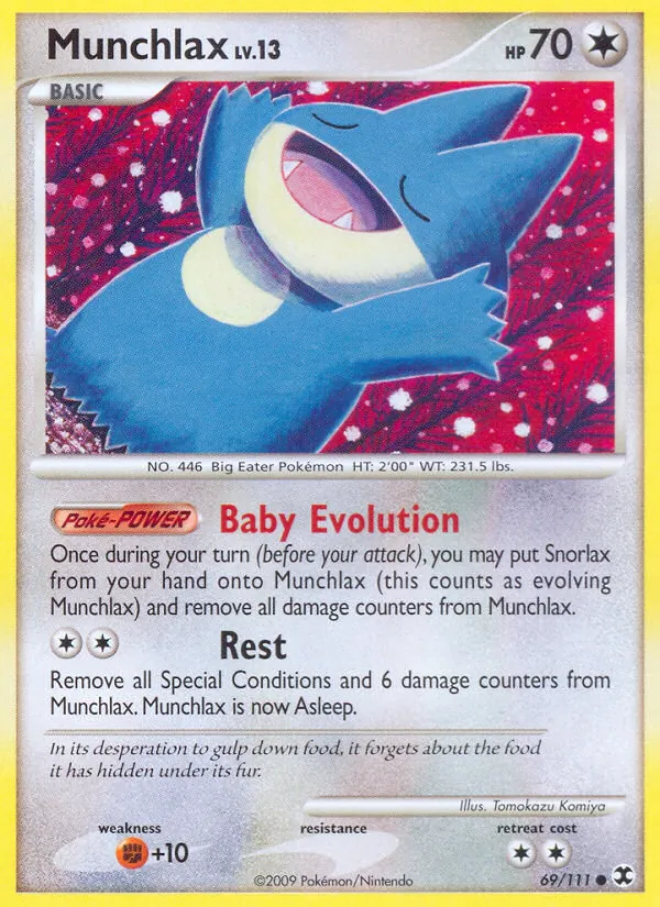 Munchlax card