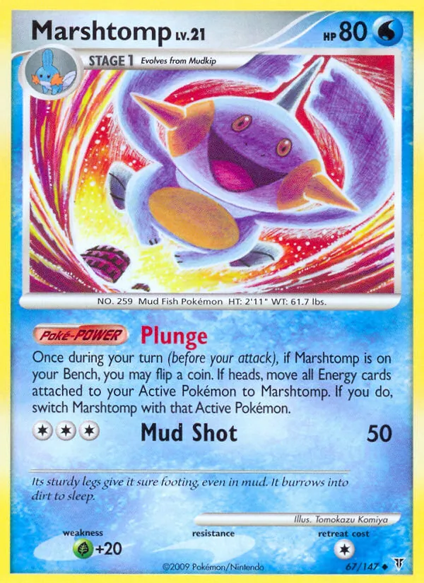Marshtomp card