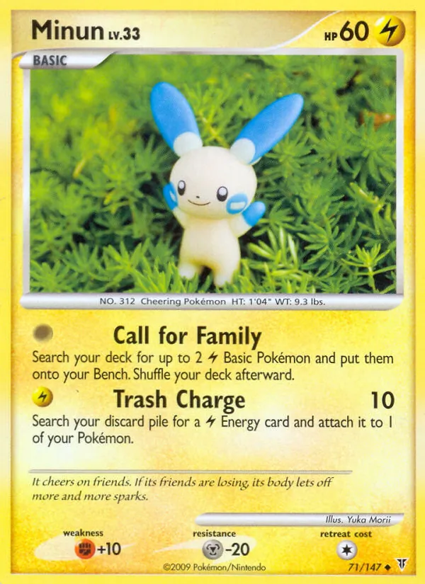 Minun card