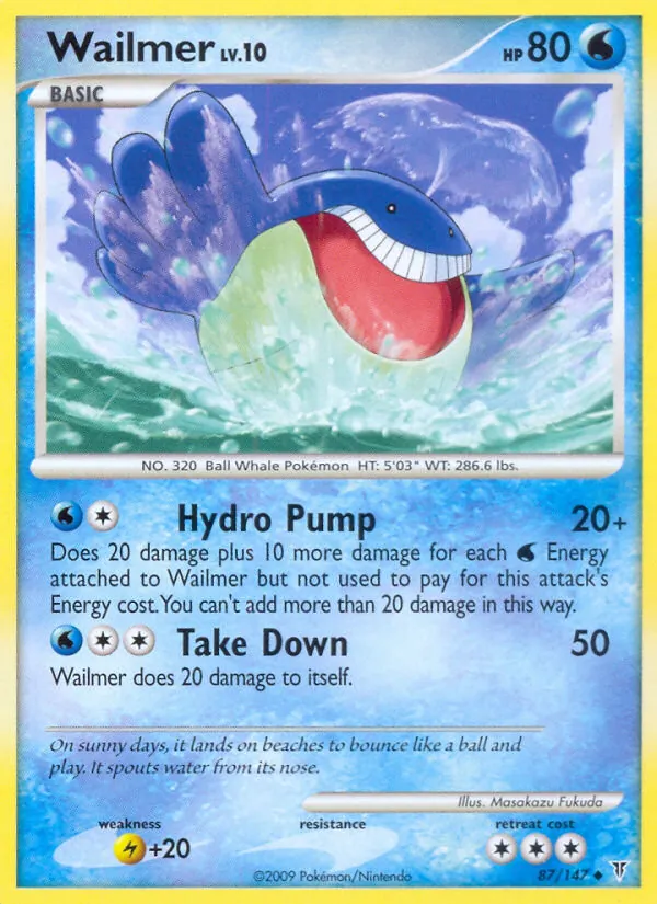 Wailmer card