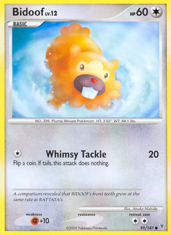 Bidoof card
