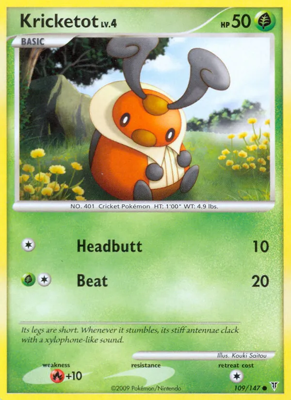 Kricketot card
