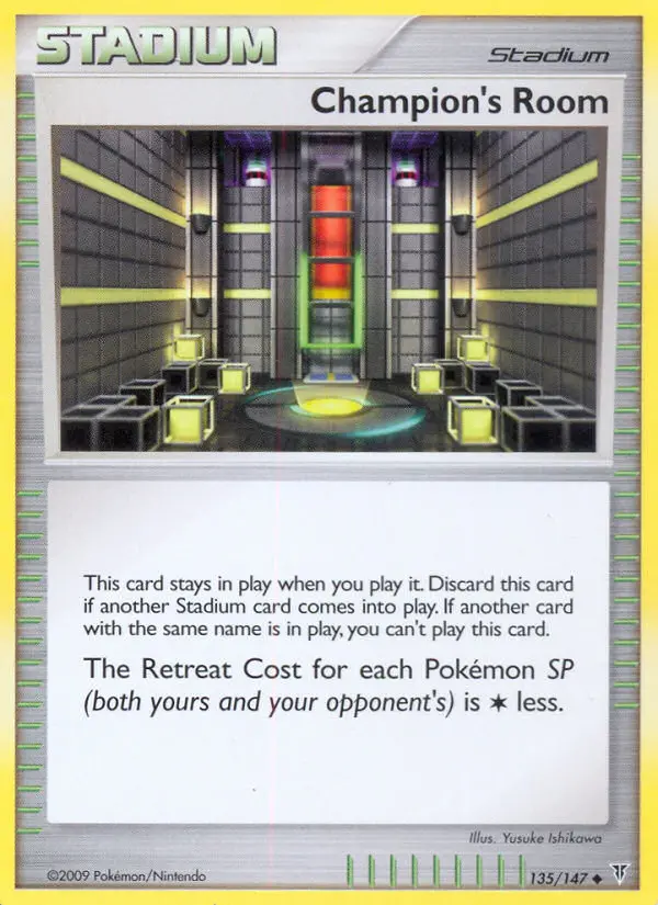 Champion's Room card