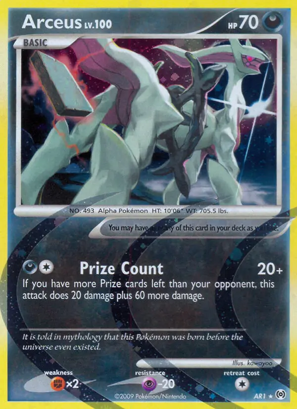 Arceus card