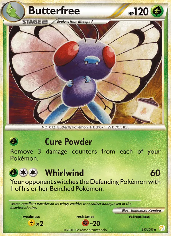 Butterfree card