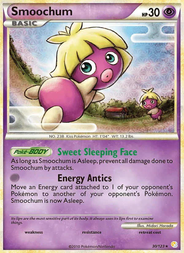 Smoochum card