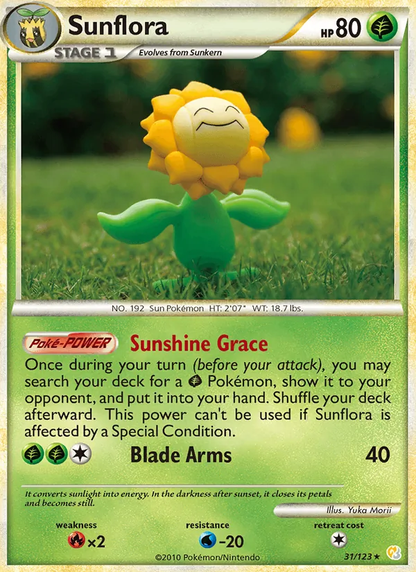 Sunflora card