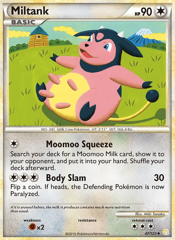 Miltank card