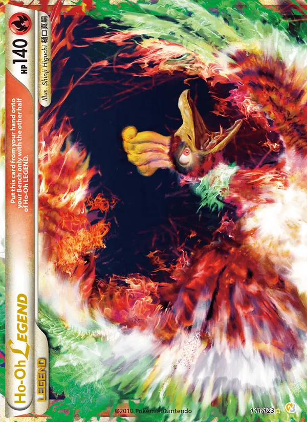 Ho-Oh LEGEND card