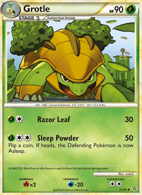 Grotle card