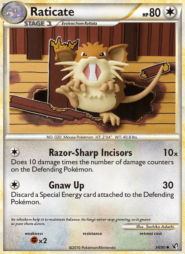 Raticate card