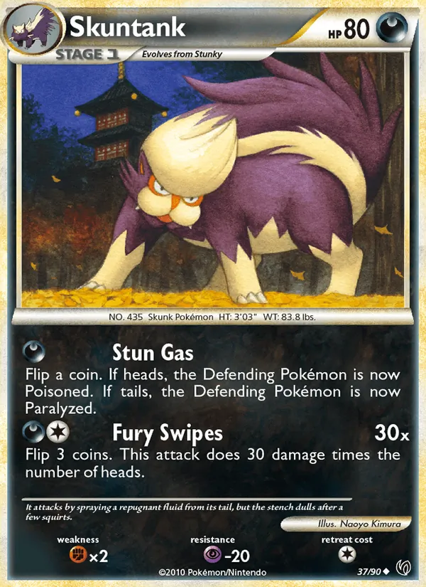 Skuntank card