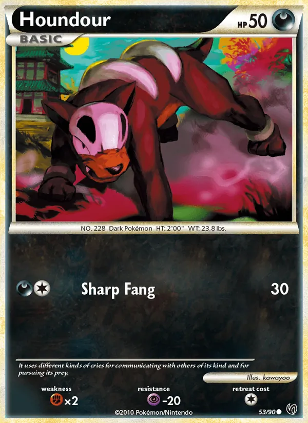 Houndour card