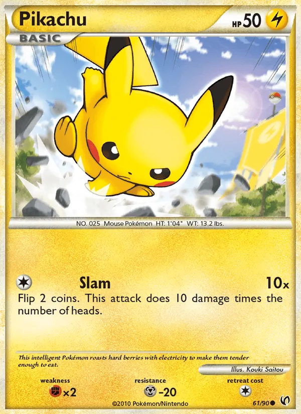 Pikachu card